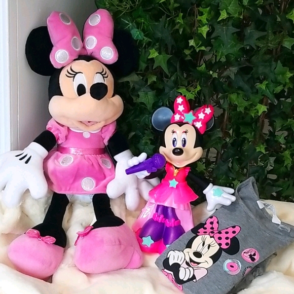 E/VGUC Lot Of Minnie Mouse/Disney Items